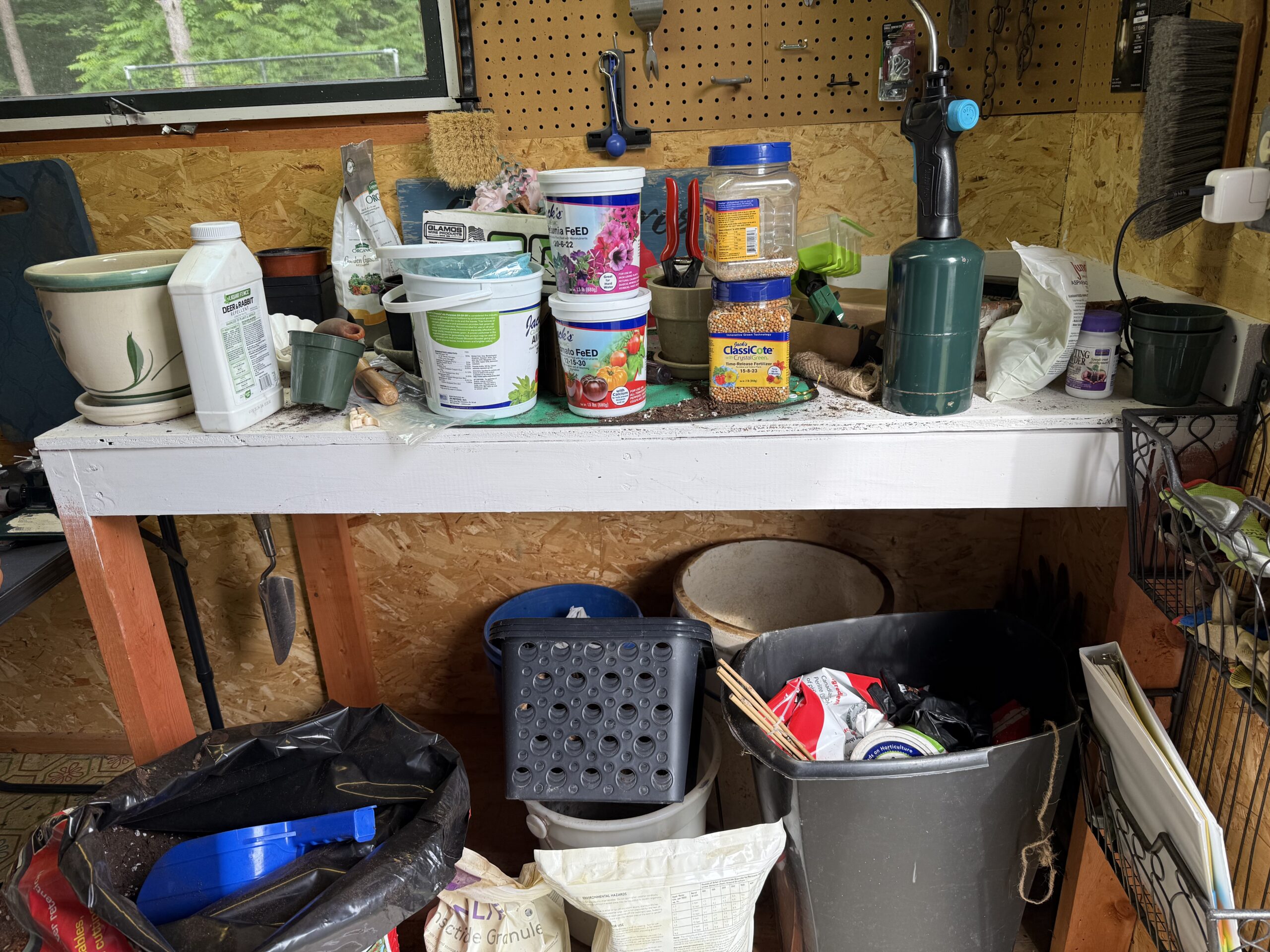Upscale Potting Bench